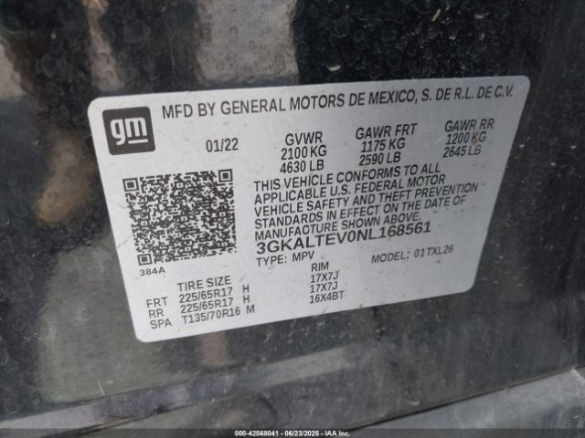 2022 GMC TERRAIN 3GKALTEV0NL168561 Photo 8