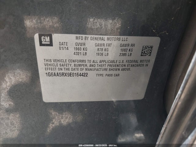 2014 CADILLAC ATS 1G6AA5RX9E0164422 Photo 8
