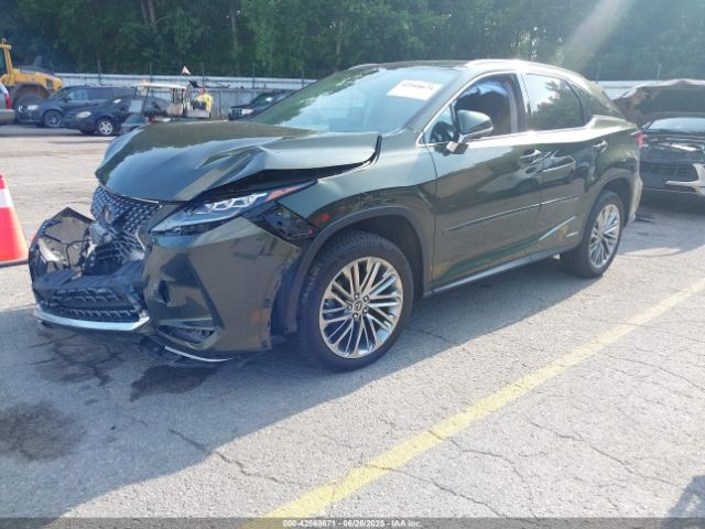 2022 LEXUS RX 450H 2T2JGMDA1NC077818 Photo 1