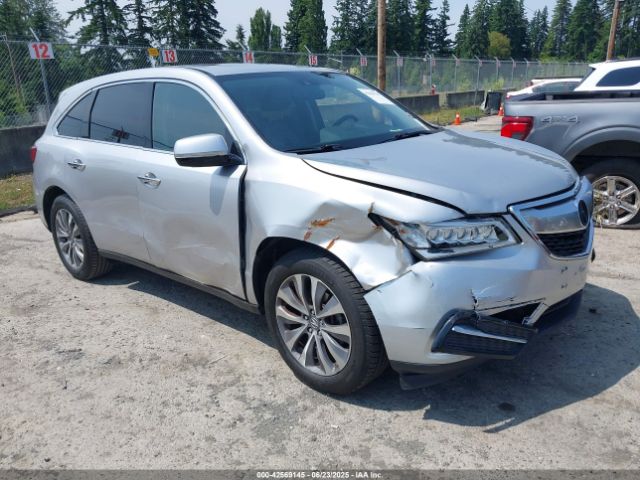 2014 ACURA MDX 5FRYD4H48EB036158