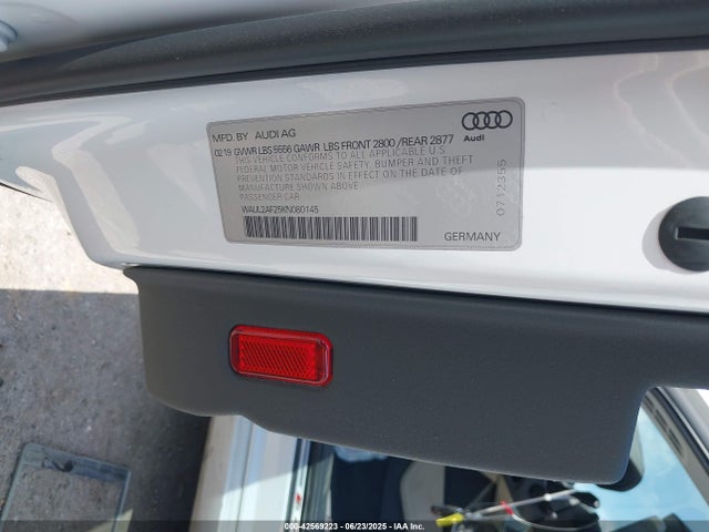 2019 AUDI A6 WAUL2AF25KN080145 Photo 8