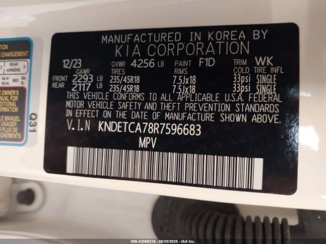 2024 KIA SELTOS KNDETCA78R7596683 Photo 8