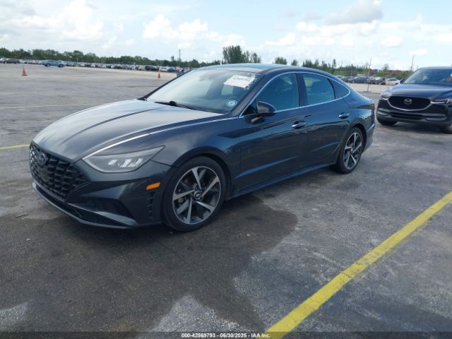 2021 HYUNDAI SONATA 5NPEJ4J24MH095861 Photo 1