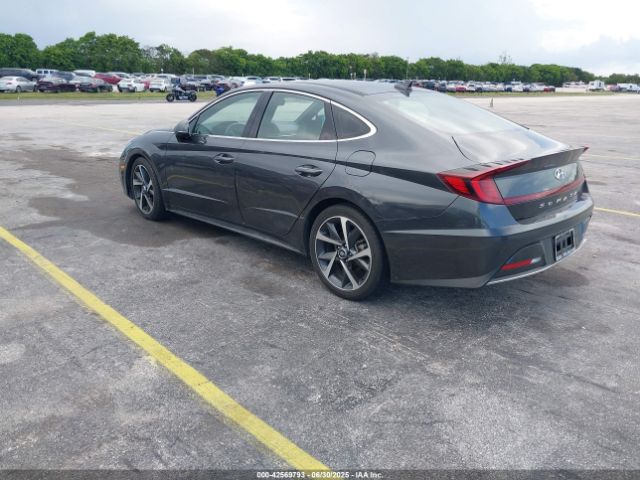 2021 HYUNDAI SONATA 5NPEJ4J24MH095861 Photo 2