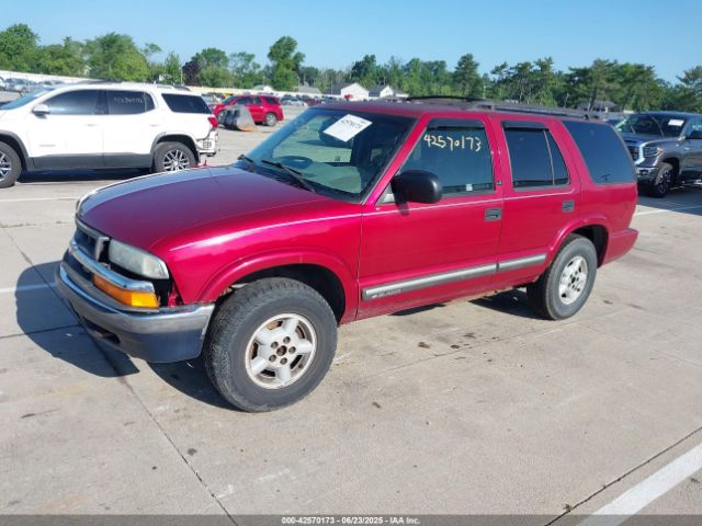 2000 CHEVROLET BLAZER 1GNDT13W8Y2149343 Photo 1