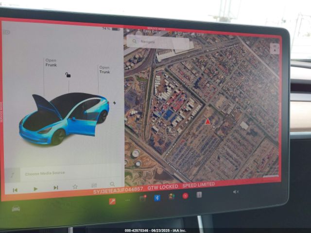 5YJ3E1EA3JF044857 Tesla MODEL 3