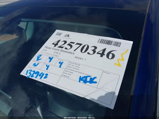 5YJ3E1EA3JF044857 Tesla MODEL 3