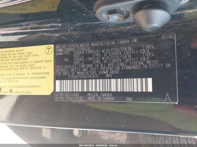 2006 LEXUS RX 330 2T2GA31UX6C045617 Photo 8