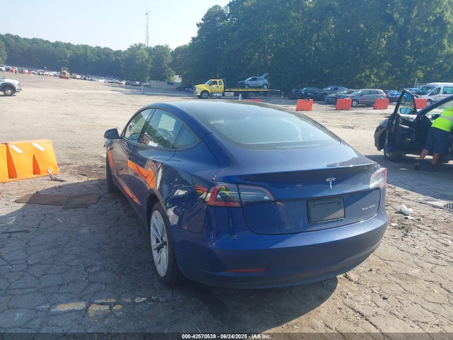 2022 TESLA MODEL 3 5YJ3E1EB8NF187060 Photo 2