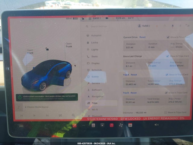 2022 TESLA MODEL 3 5YJ3E1EB8NF187060 Photo 6