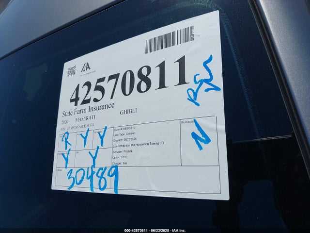 ZAM57XSA5L1354574 Maserati m156d