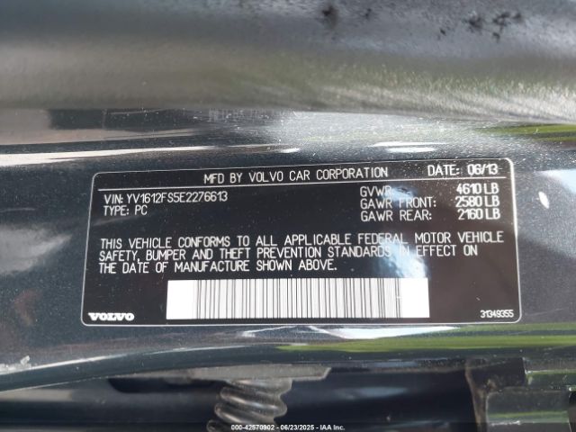 2014 VOLVO S60 YV1612FS5E2276613 Photo 8