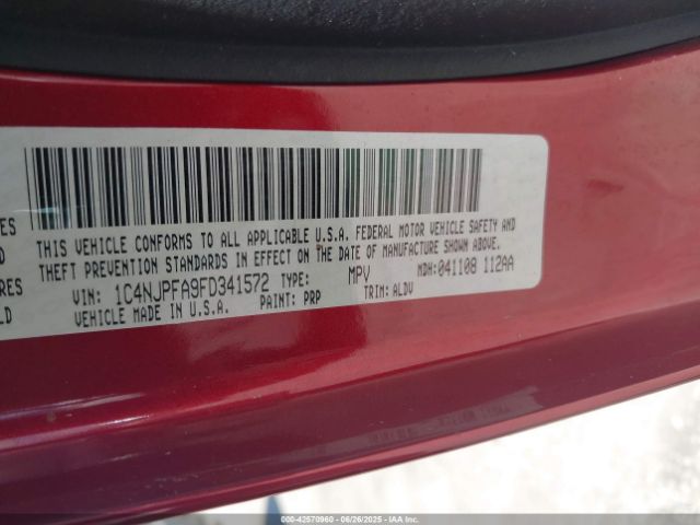 2015 JEEP PATRIOT 1C4NJPFA9FD341572 Photo 8