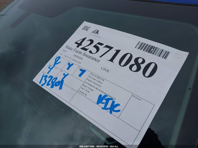 2HGFC1F37HH641468 Honda l15b7