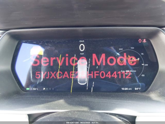 5YJXCAE25HF044112 Tesla 2017