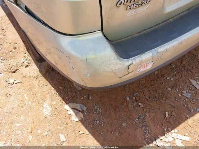 42571598 :رقم المزاد ، 4S3BH806947613011 vin ، 2004 Subaru Outback H6-3.0 L.l. Bean Edition مزاد بيع
