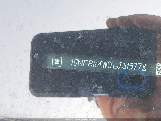 1GNERGKW0LJ315778 Chevrolet lfy - spark ignited direct injection, atss, gen 1