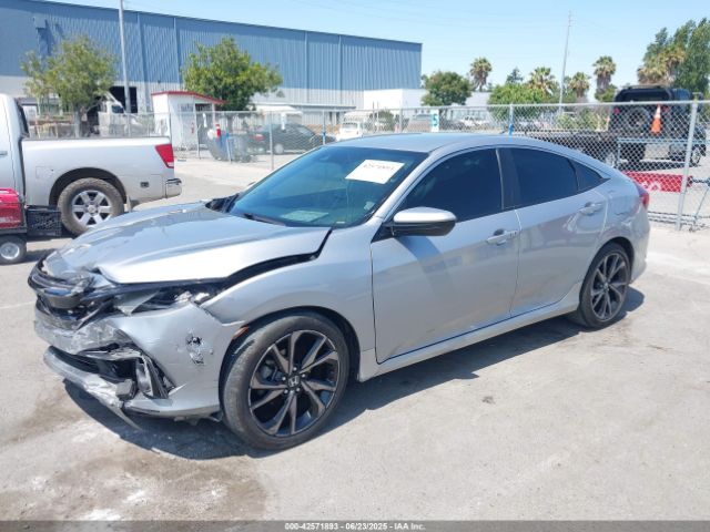 2019 HONDA CIVIC 2HGFC2F81KH605798 Photo 1