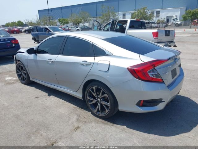 2019 HONDA CIVIC 2HGFC2F81KH605798 Photo 2