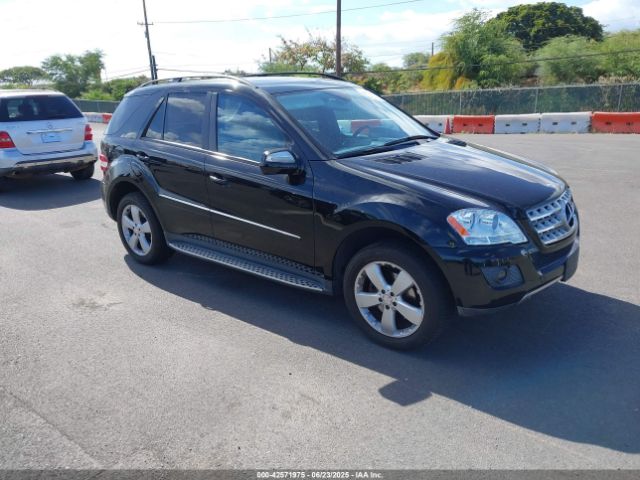 2009 MERCEDES-BENZ ML 350 4JGBB86E69A469696