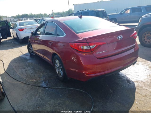 2016 HYUNDAI SONATA 5NPE24AF8GH385444 Photo 2