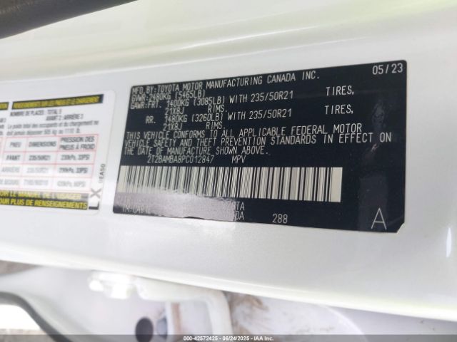 2023 LEXUS RX 350 2T2BAMBA8PC012847 Photo 8