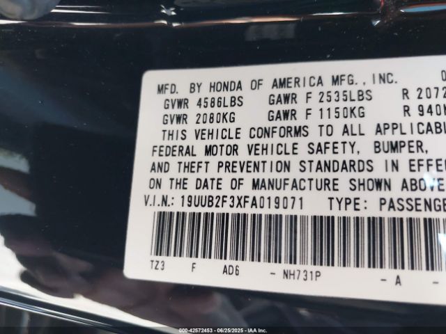 2015 ACURA TLX 19UUB2F3XFA019071 Photo 8