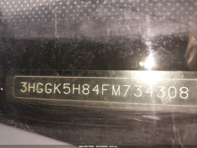 3HGGK5H84FM734308 Honda l15b1