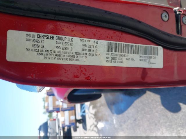 2010 CHRYSLER 300C 2C3CA6CT2AH149613 Photo 8
