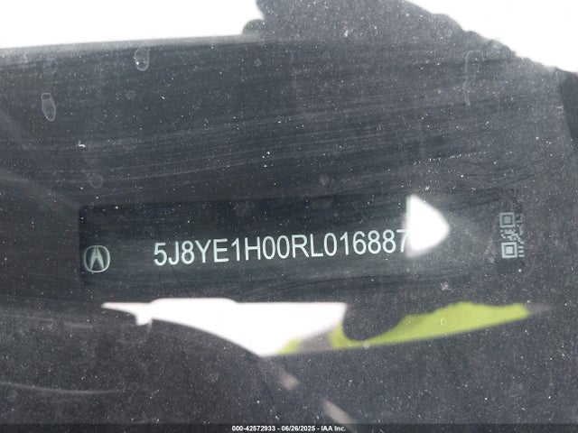 42572933 :رقم المزاد ، 5J8YE1H00RL016887 vin ، 2024 Acura Mdx A-spec مزاد بيع