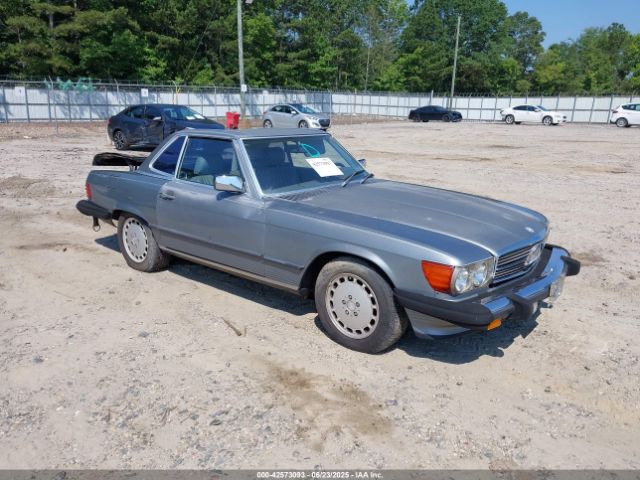 1989 MERCEDES-BENZ 560 WDBBA48DXKA092637