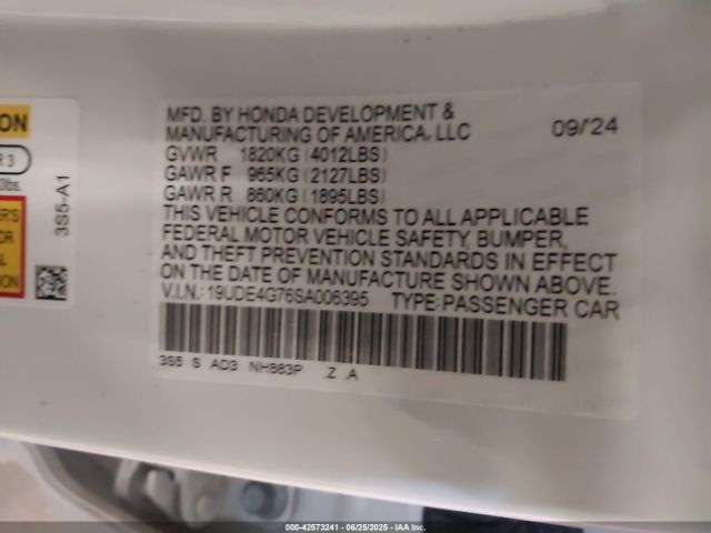 2025 ACURA INTEGRA 19UDE4G76SA006395 Photo 8