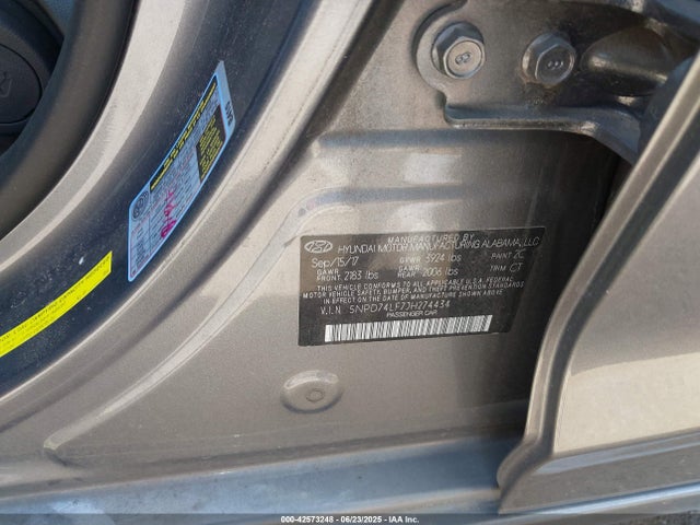 Hyundai mpi nu 2018 5NPD74LF7JH274434 Image 9