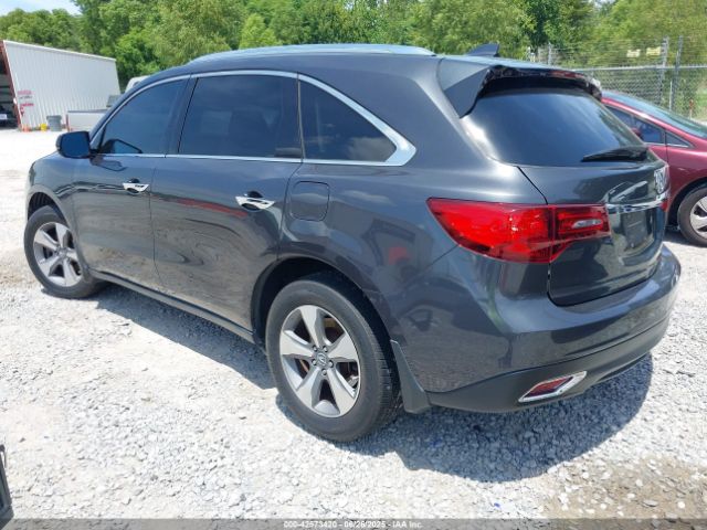 2014 ACURA MDX 5FRYD3H29EB013576 Photo 2