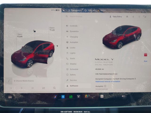2023 TESLA MODEL Y 7SAYGDEEXPA031553 Photo 6
