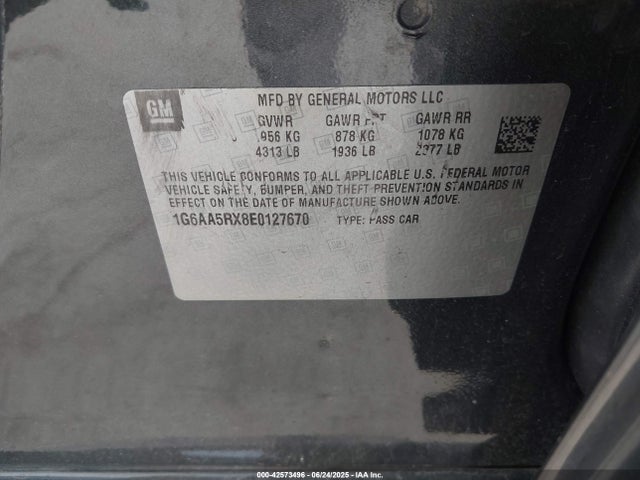 2014 CADILLAC ATS 1G6AA5RX8E0127670 Photo 8