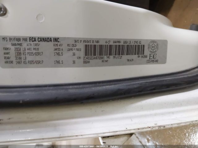 2017 DODGE GRAND CARAVAN 2C4RDGEG4HR769001 Photo 8