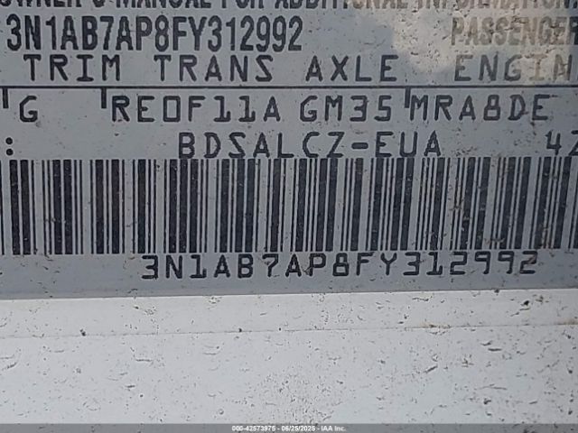 2015 NISSAN SENTRA 3N1AB7AP8FY312992 Photo 8
