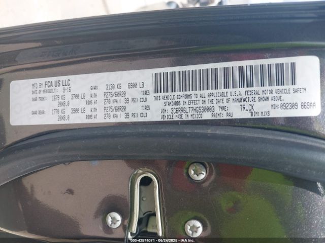 2017 RAM 1500 3C6RR6LT7HG530003 Photo 8