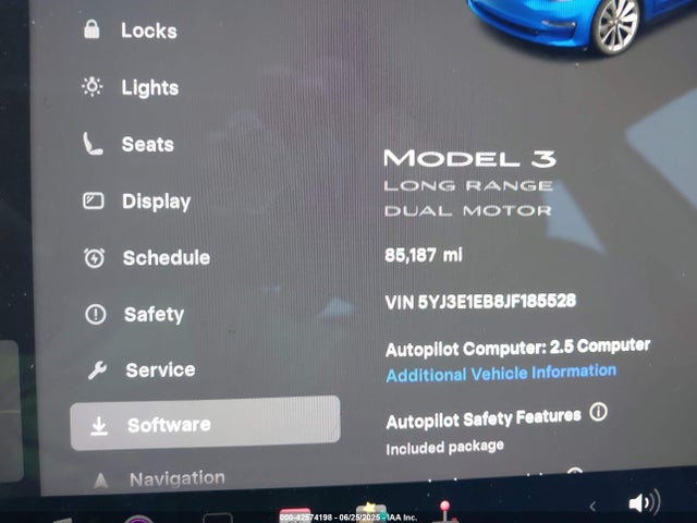 Tesla MODEL 3 2018 5YJ3E1EB8JF185528 Image 7