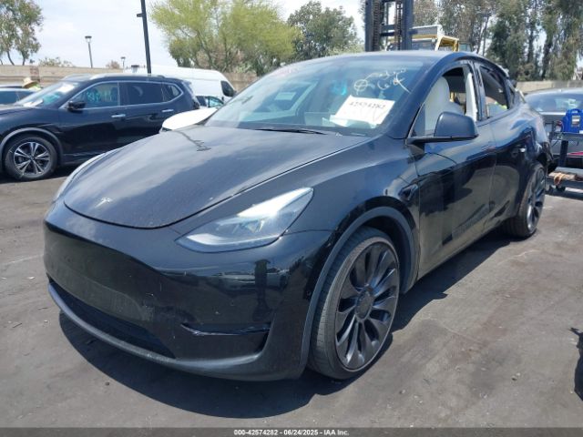 2022 TESLA MODEL Y 7SAYGDEF7NF558040 Photo 1