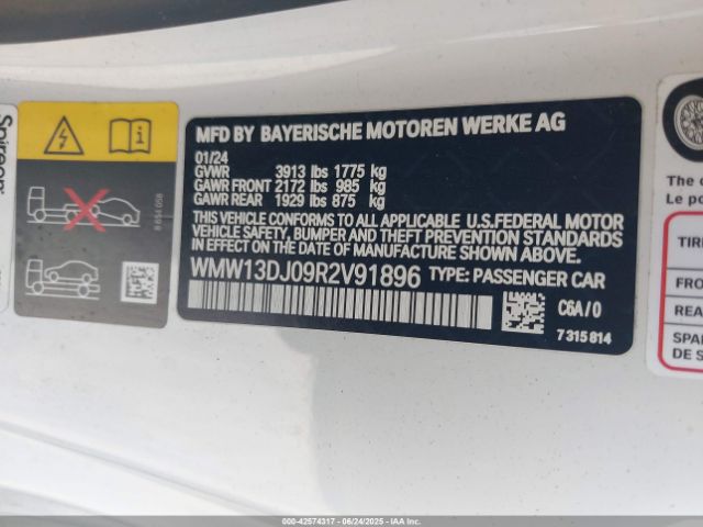 2024 MINI SE HARDTOP WMW13DJ09R2V91896 Photo 8