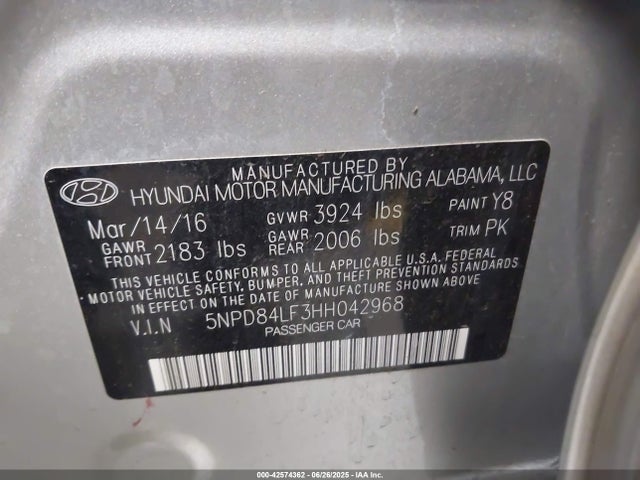 Hyundai Elantra 2017 5NPD84LF3HH042968 Image 22