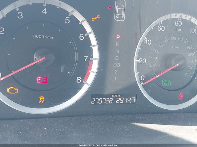 42574372 :رقم المزاد ، 1HGCP2F83BA053212 vin ، 2011 Honda Accord 2.4 Ex-l مزاد بيع