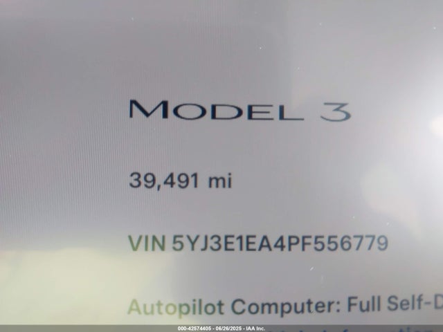 2023 TESLA MODEL 3 5YJ3E1EA4PF556779 Photo 6