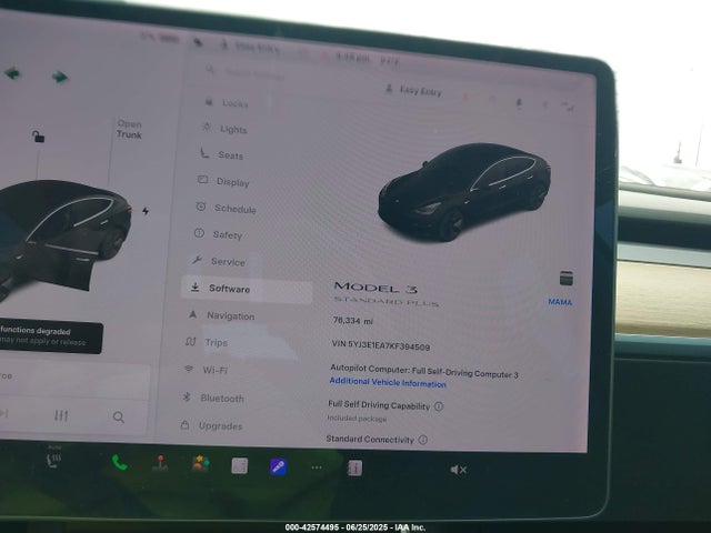 2019 TESLA MODEL 3 5YJ3E1EA7KF394509 Photo 6