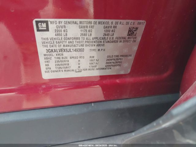 2018 GMC TERRAIN 3GKALVEX6JL149360 Photo 8
