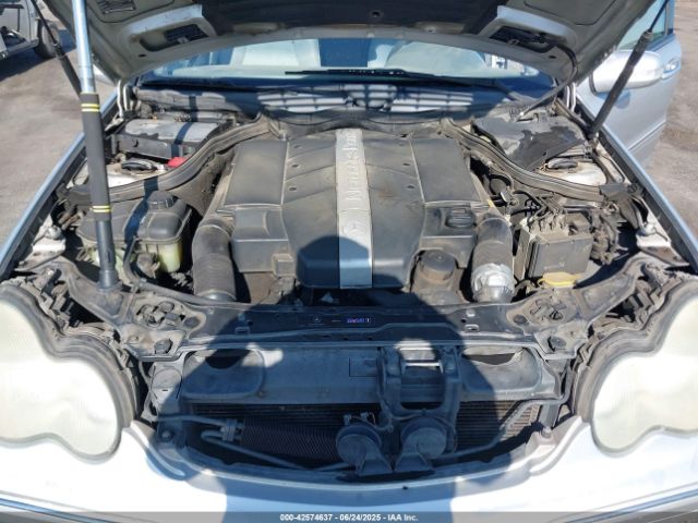 2002 MERCEDES-BENZ C 240 WDBRF61J62F233802 Photo 9
