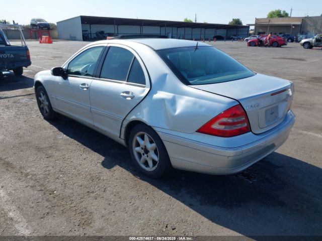 2002 MERCEDES-BENZ C 240 WDBRF61J62F233802 Photo 2