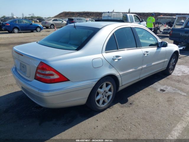 2002 MERCEDES-BENZ C 240 WDBRF61J62F233802 Photo 3